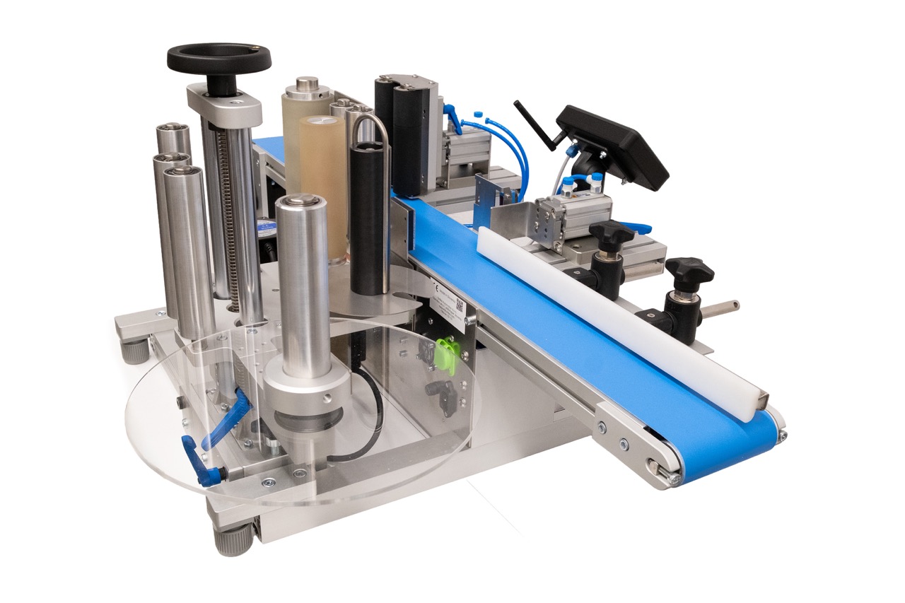 X50 labelling machine top view