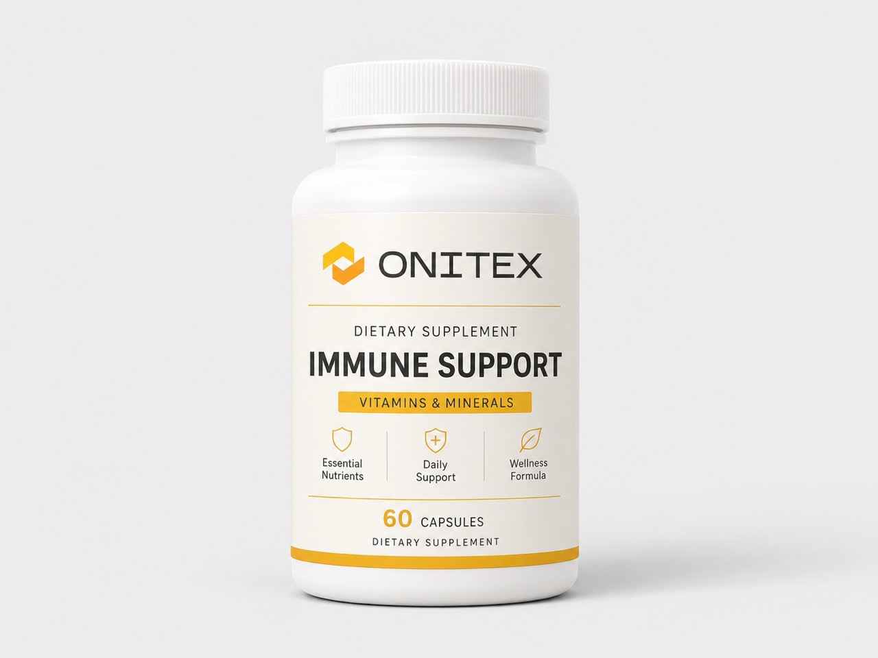Supplement bottle