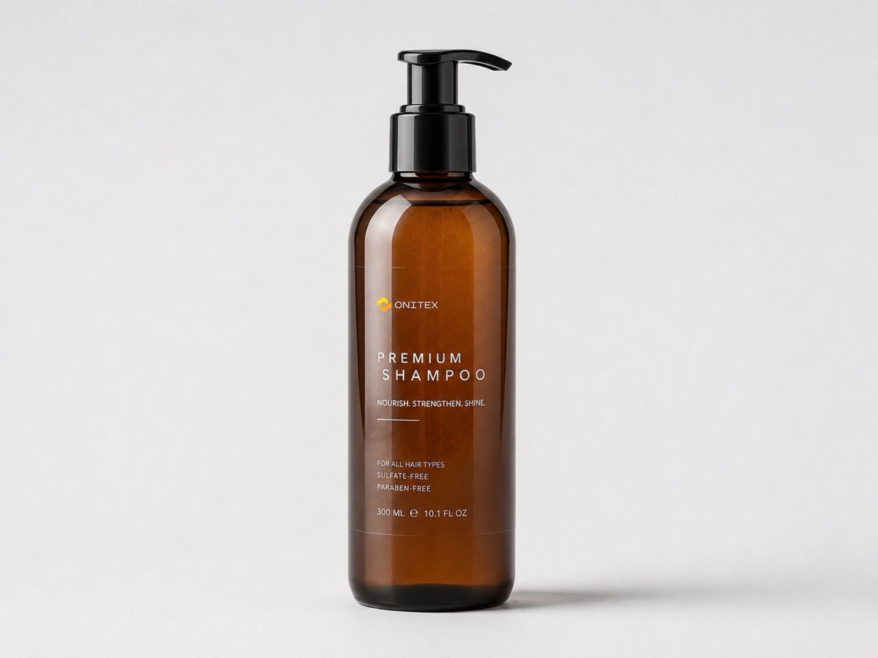 Shampoo bottle