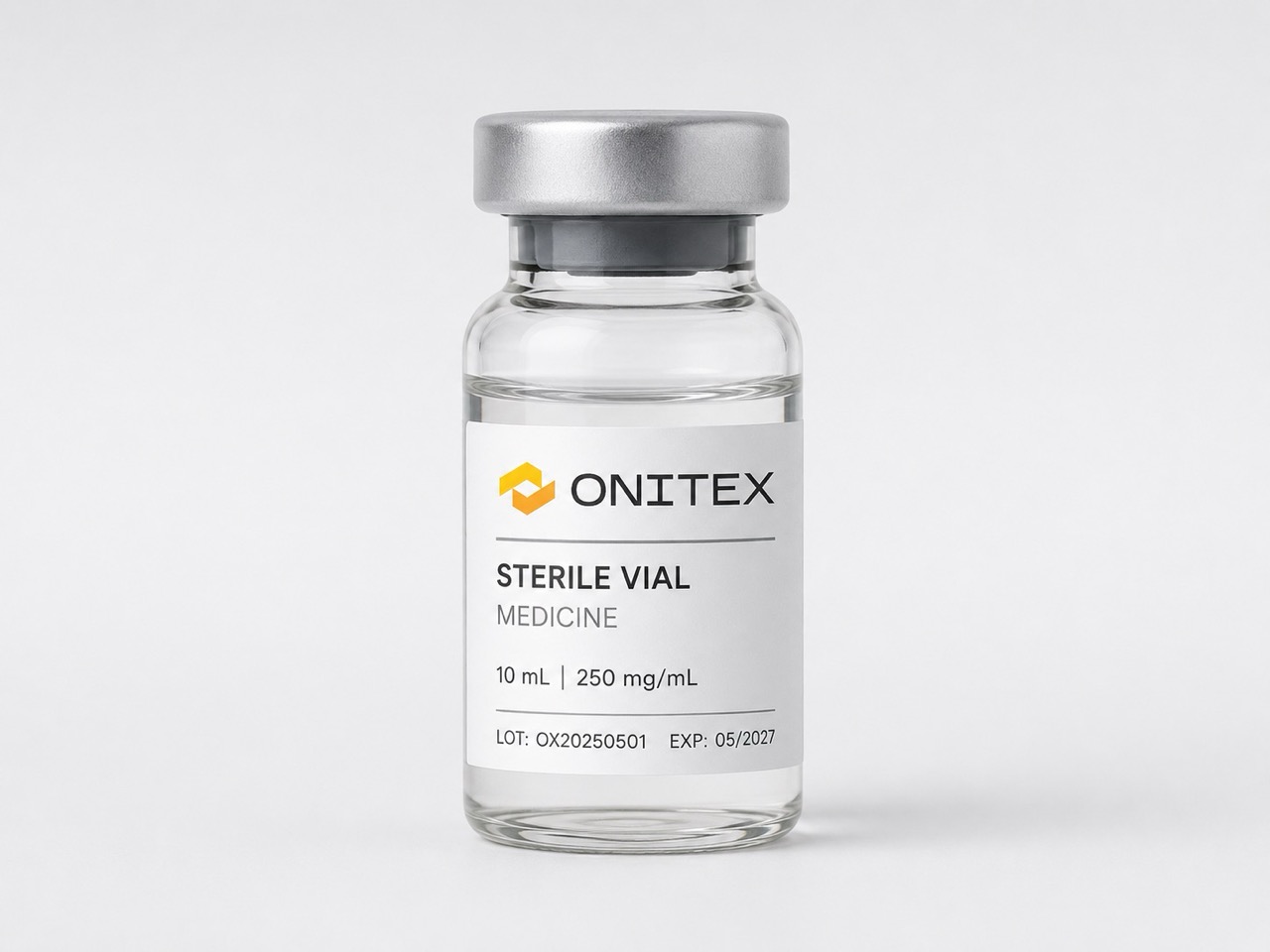 Sterile vial