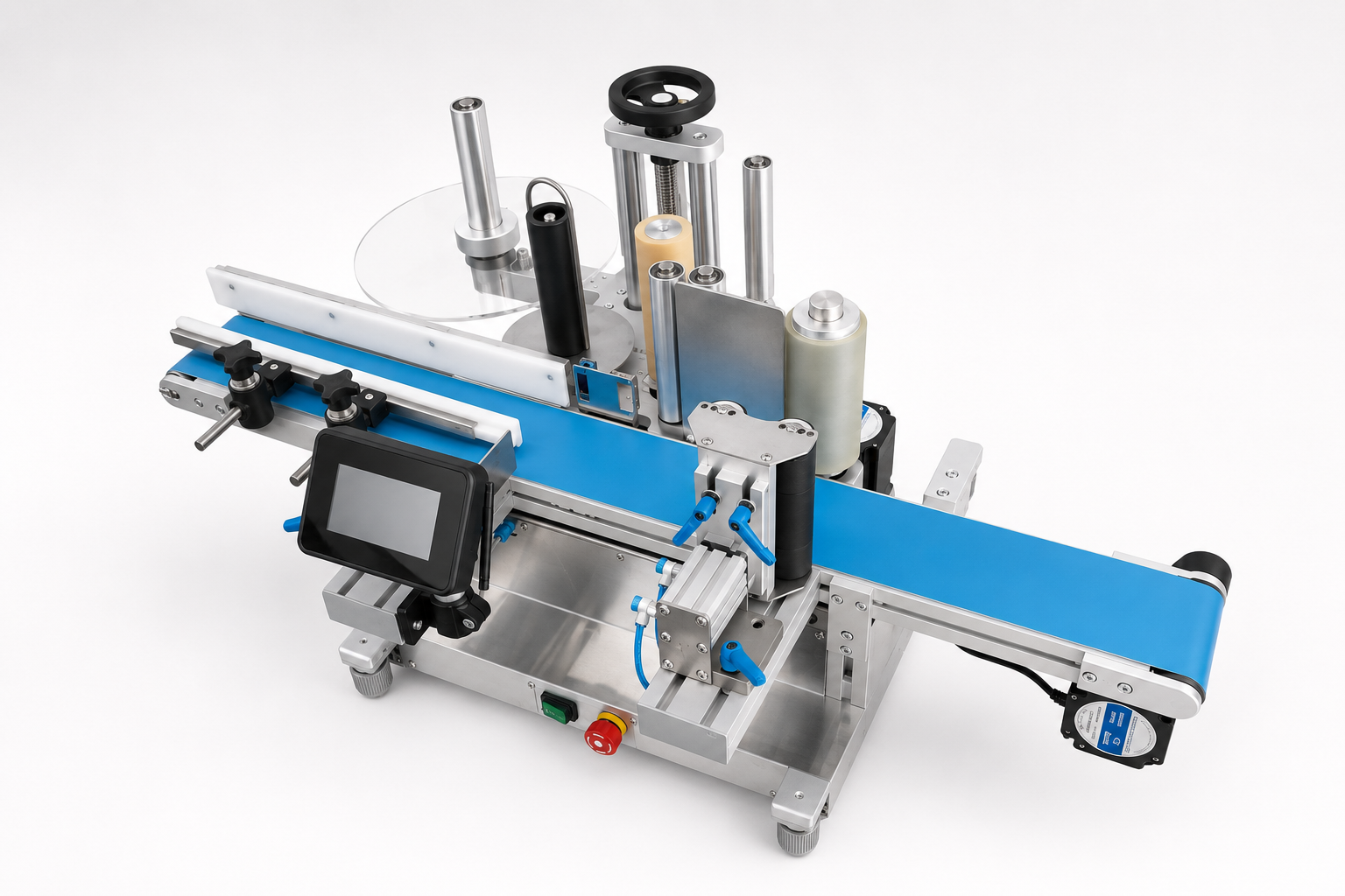 X50 labelling machine in operation