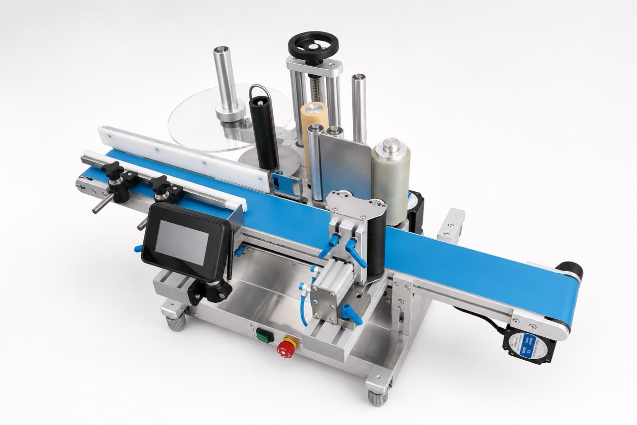 X50 labelling machine side view